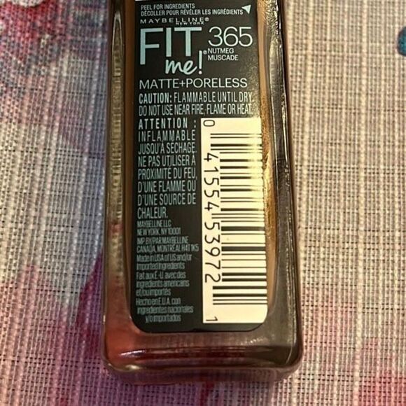 Lot of 2 370 Deep Bronze Maybelline Fit Me Matte Foundation - Picture 6 of 6